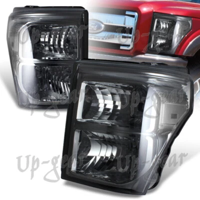 Faros reflectores transparentes contra humo para Ford F250 F350 F450 Super Duty 2011-2016 Foto 1 de 4