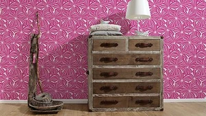 Vliestapete Esprit 327594 / Tapete 32759-4 Floral Modern Grau Beere / 3,09 €/qm - Bild 1 von 4