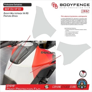 Protection De Réservoir DUCATI MULTISTRADA V4 RS Antirayures En PPF Mat Vp 03 - Picture 1 of 1