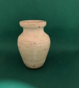VINTAGE KLEINE KERAMIK VASE DIE MÖNCHE KERAMIK SEHR GUTER ZUSTAND SIEHE FOTOS - Bild 1 von 6