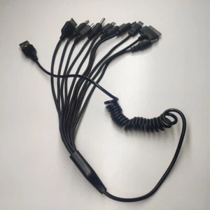 10 in 1 Universal Durable Multi-function USB Cable Charger for Mobile Phone MP3 - Picture 1 of 9