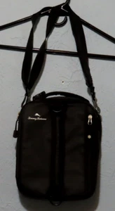 Tommy Bahama schwarz Reißverschluss erweiterbar Lunchbox Kühlbox - Bild 1 von 8
