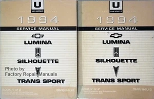 1994 Chevy Lumina Pontiac Trans Sport Olds Silhouette Service Repair Manual Set - Picture 1 of 2