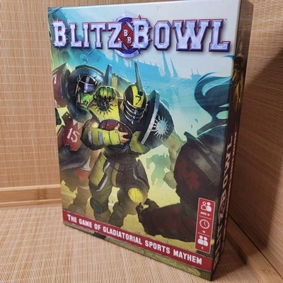 BLITZ BOWL Games Workshop Pre Owned Human Vs Orc Citadel Gladiator Sports - Image 1 of 4