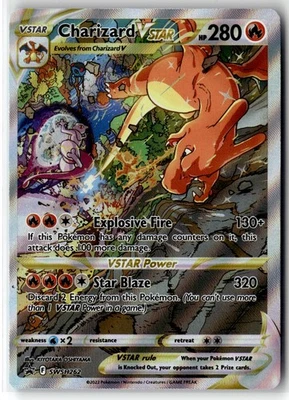 Charizard VSTAR SWSH262 SWSH: Sword & Shield Promo Cards Holo Pokemon NM - Image 1 of 2