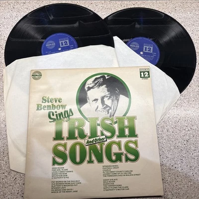 Steve Benbow Sings Irish & Other Songs (1970) Double 12” Vinyl LP 24 Songs - Image 1 of 4
