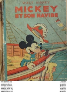 Walt Disney Mickey et son Navire Hachette Eo 1948 - Foto 1 di 5