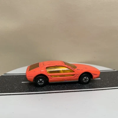 1969 Matchbox Lesney Superfast #20 Lamborghini Marzal концепт-кар оранжевый 1:64  - Изображение 1 из 4