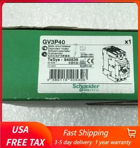 For NEW schneider GV3P40 Motor protection circuit breaker US Free TAX - Picture 1 of 1