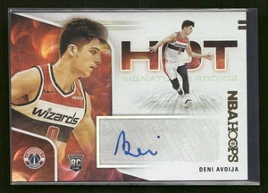 2020-21 Hoops #HR-DEN Deni Avdija Hot Signatures Rookies Auto - Picture 1 of 2