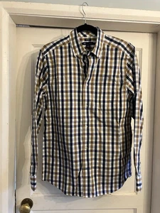 Gap Men's Long Sleeve Shirt Size S/P 14/14 1/2 Collar - Picture 1 of 4