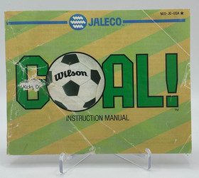 Goal! Goal NES (Nintendo) - Instruction Booklet Manual Only