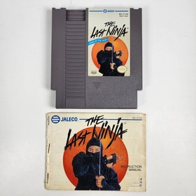 The Last Ninja (Nintendo NES, 1991) Cartridge & Manual Only
