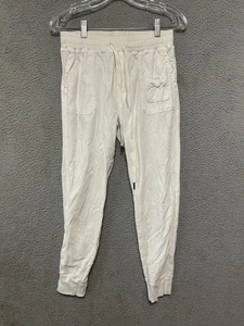 Aether Jogginghose Damen Größe 2 Weiß Kordelzug Erwachsene Baumwolle - Bild 1 von 5
