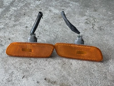 Lexus SC300 SC400 1992/00 OEM parachoques delantero lámpara de luz de señalización lateral - par amarillo Foto 1 de 4