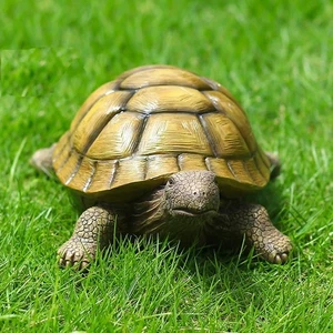 Cute Decorative Turtle Resin Tortoise  Bonsai Animal Sculpture Ornament - Picture 1 of 8