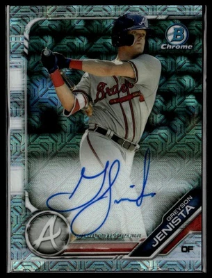 2019 Bowman #BMA-GJ Greyson Jenista Autographs Mojo - Image 1 of 2