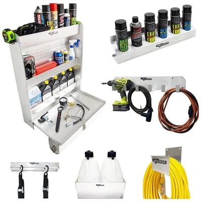 Kit de remolque Pit Posse hecho en EE. UU. estación de trabajo cable amarre estante de aerosol Foto 1 de 4