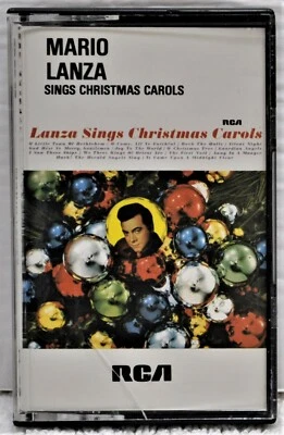 MARIO LANZA  "Sings Christmas Carols"  Cassette  RCA NK82333 Foto 1 de 4