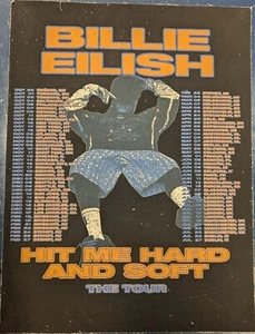 Billie Eilish Original Concert Fabric Tour Poster 2024/25, Madison Square Garden - Picture 1 of 5