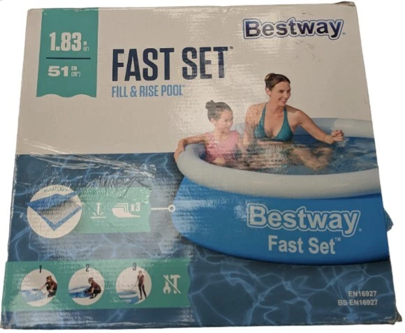 Bestway Fast Set Pool, rund, ohne Pumpe 183 x 51 cm - Bild 1 von 1