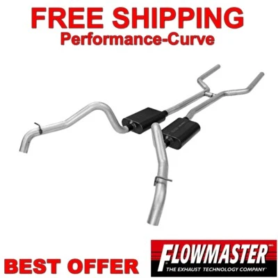 Cabezal de escape trasero Flowmaster American Thunder 67-68 Chevrolet Camaro - 17129 Foto 1 de 4