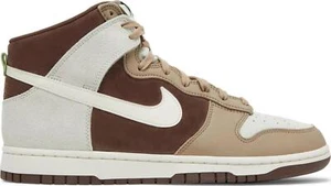 Size 11.5 - Nike Dunk High Light Chocolate DH5348-100 - Picture 1 of 1