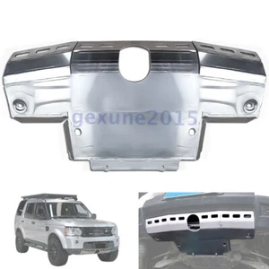 Silver Front Under Shield Skid Plate For LAND ROVER DISCOVERY 4 LR4 2010-2016 - Foto 1 di 7