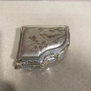 Vintage Piano With Birds Wind Up Music Box - Picture 1 of 10