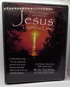JESUS LEGEND OR LORD? VHS 2 Tape Set 8 Video Session Series 1998 Dr. Paul Maier - Bild 1 von 5