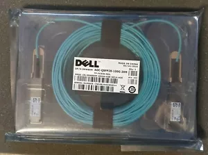 Cable óptico activo NW8DM Dell QSFP28 a QSFP28, 100GbE 30M AOC-QSFP28-100G-30M - Imagen 1 de 1