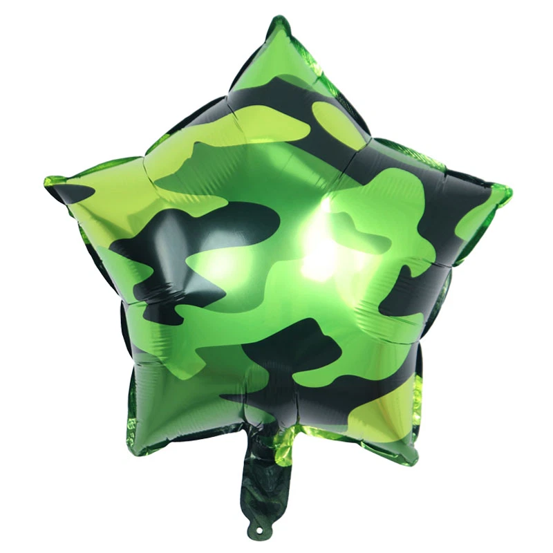 Army Balloon Soldier Military Birthday Party Decoration Helium/Air 18" x1 - Image 1 of 4