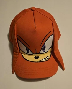 Sonic the Hedgehog Knuckles Ball Cap Adjustable Snapback Hat Adult/Teen NEW NWT - Picture 1 of 6