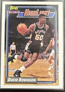 Basketball CardsDavid Robinson - San Antonio Spurs1992 Topps Highlight#4 - Picture 1 of 1