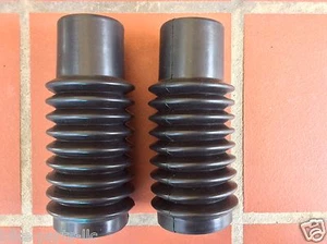 Yamaha YG5S G7S G6S L5T RD60 New FRONT FORK BOOT RUBBER GAITOR SET - Picture 1 of 2