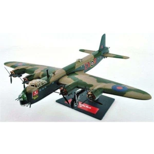 Atlas Editions 1:144 Scala Corto Stirling Mk.III RAF EX-R Jolly Roger con supporto - Foto 1 di 2