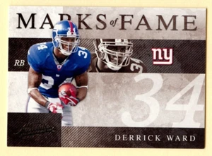 2008 Absolute Memorabilia Derrick Ward Marks of Fame /250 football card #MOF-34 - Picture 1 of 2