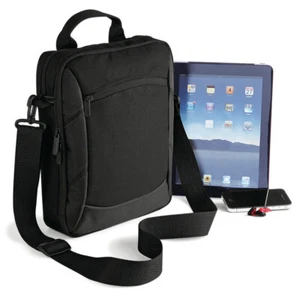 EXECUTIVE IPAD CASE BAG BUSINESS SCHOOL TRAVEL TABLET LINED POCKET - Picture 1 of 1