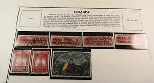 LOTE DE ESTAMPILLAS: Atlántico y América del Sur: Salvador; Ecuador; San Marino; Bermudas; Uru - Imagen 1 de 12