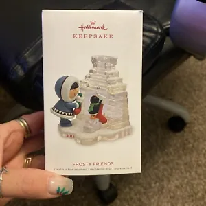 2018 Hallmark Keepsake Ornament ~ "Frosty Friends" ~ 39th in Series ~ NIB - Picture 1 of 2
