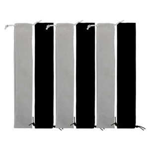 6 Pcs Clarinet Storage Bag Carrying Cases for Musical Instruments Flute Pouch - Picture 1 of 12