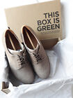 NEW Clarks Originals Leather Lace Up Shoes - Size 6 (EUR 39) - RRP £80 Shimmery
