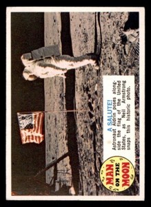 1970 Topps Man on the Moon #56 A Salute VG/EX *d3