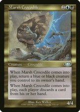 Marsh Crocodile x4 Planeshift MtG NM