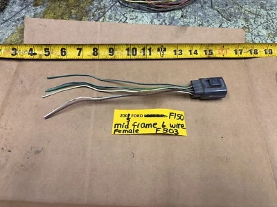 Ford F150 2004-2008 cuadro medio a conector de cableado trasero hembra F803 Foto 1 de 4