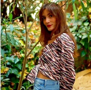 Animal Viscose Lurex Dress Fabric M1856 - Picture 1 of 9