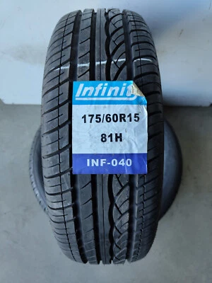 2 x 175/60 R15 81H SOMMERREIFEN - Infinity INF040 PNEU BANDEN TYRE 8mm - Bild 1 von 4