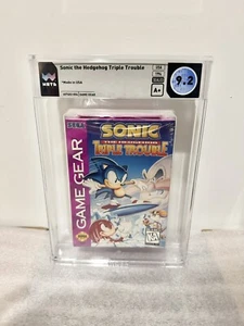 Sonic the Hedgehog Triple Trouble Sega Game Gear FACTORY SEALED NEW 9.2 A+ Nice - Picture 1 of 7