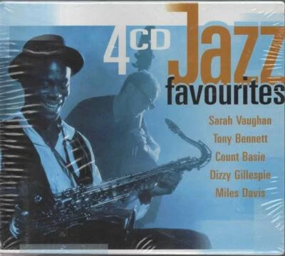 Jazz Favourites 4CD NEU Sarah Vaughan Miles Davis Dizzy Gillespie Tony Bennett - Bild 1 von 2