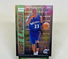 2002-03 Topps Chrome NBA Fast & Furious FF05 Michael Jordan Washington Wizards